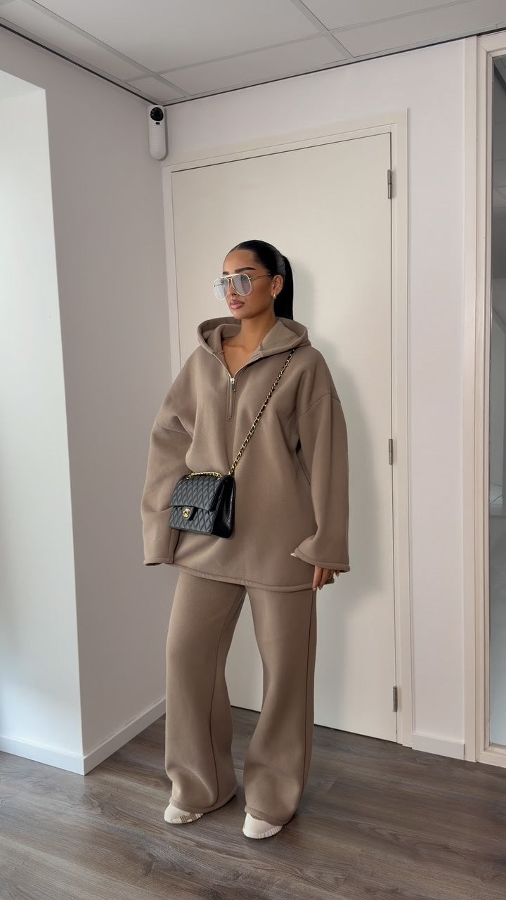 Ensemble Casual Chic “Brown Cozy”