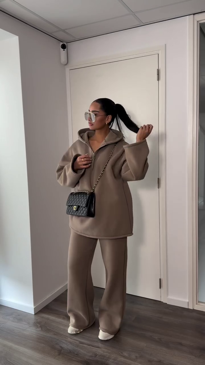 Ensemble Casual Chic “Brown Cozy”