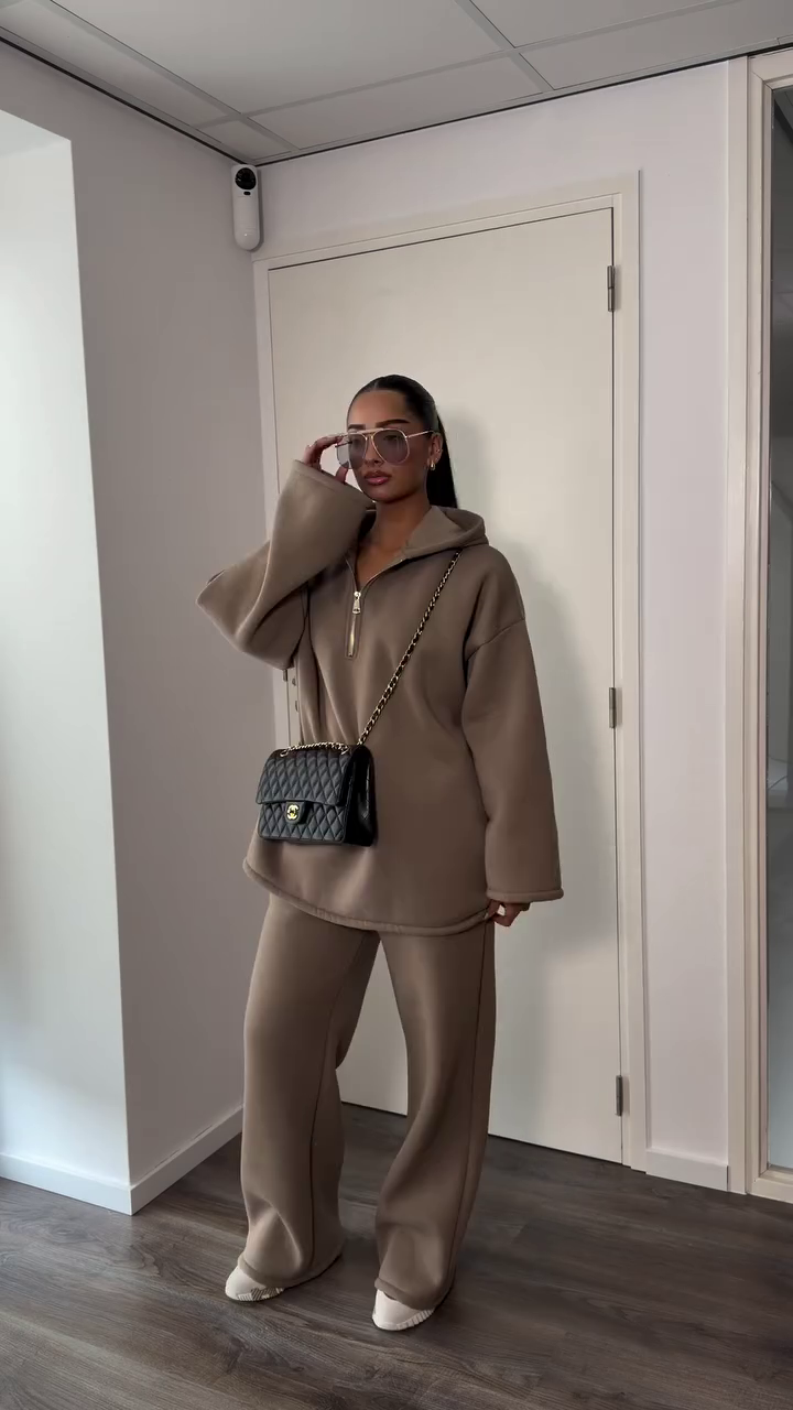 Ensemble Casual Chic “Brown Cozy”